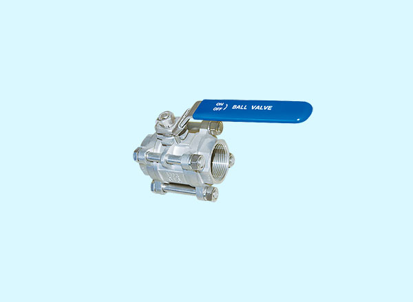 3PC Screwed Ball Valve