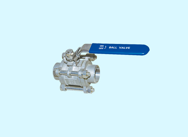 3PC Butt Welded Ball Valve